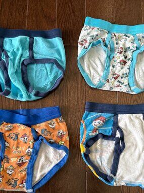 PAW PATROL BOYS' SIZE 6 PACK 100% COMBED COTTON BRIEF UNDERWEAR